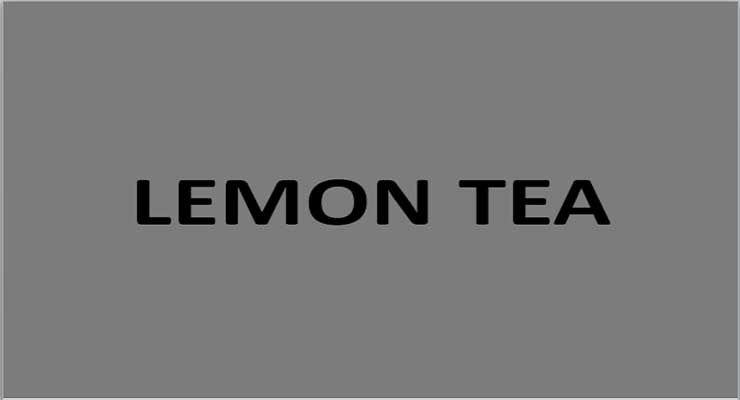 How to make Perfect Lemon Tea