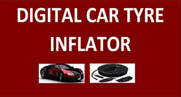 Digital Car Tyre Inflator